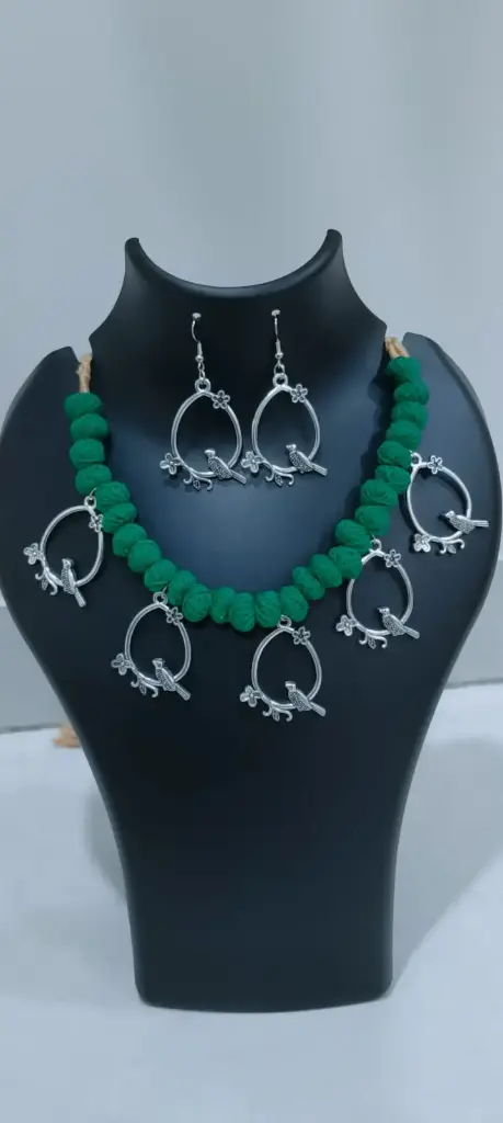 Garden Songbird Jewelry Set