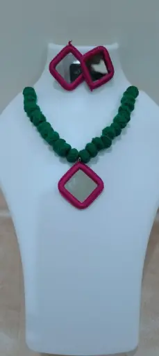 "Kutch Weave" Mirror Set