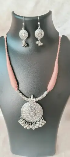 "Rajasthani" Mandala Necklace Set